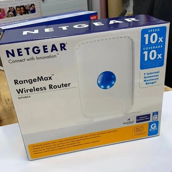 Netgear Wireless Router WPN824 - Picture 1 of 13